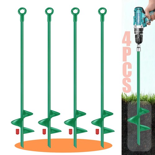 Heavy duty ground anchors - duty, 18"