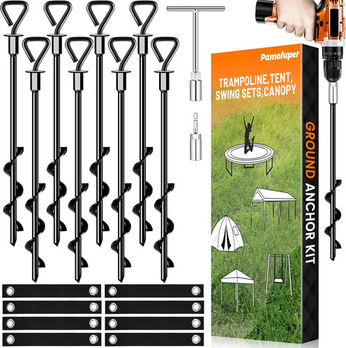 Trampoline stakes ground - trampoline,