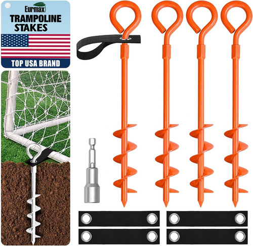 Heavy duty trampoline stakes - heavy,