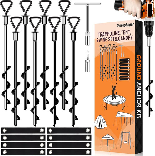 Trampoline stakes ground - trampoline,