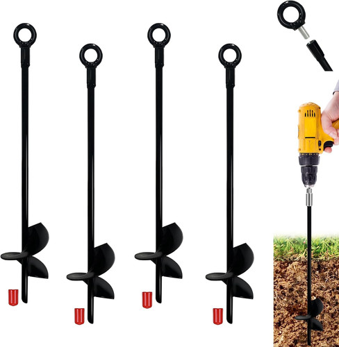 Ground anchors tent stakes - ground,