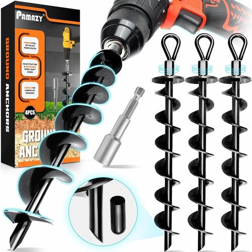 Heavy duty carport - heavy, anchors
