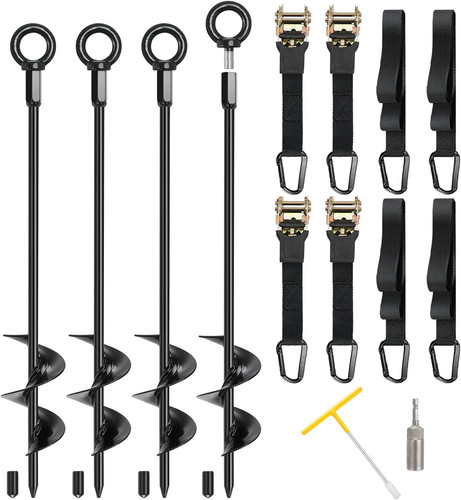 Trampoline anchors pack 18 - trampoline, 4