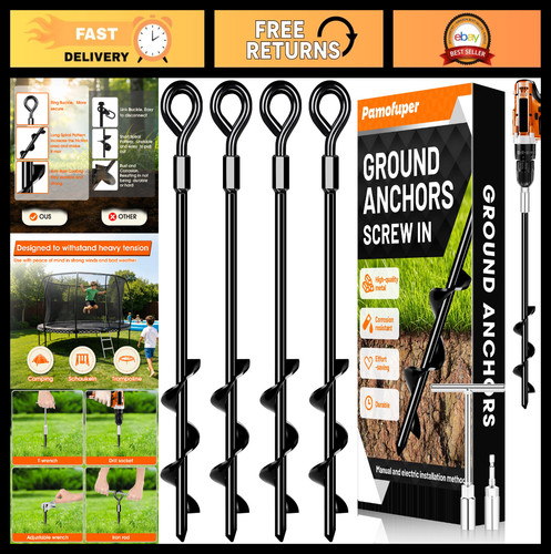 Heavy duty ground anchors - anchors,