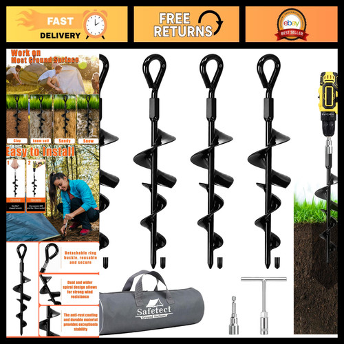 Heavy duty ground anchor - heavy-duty, 15"