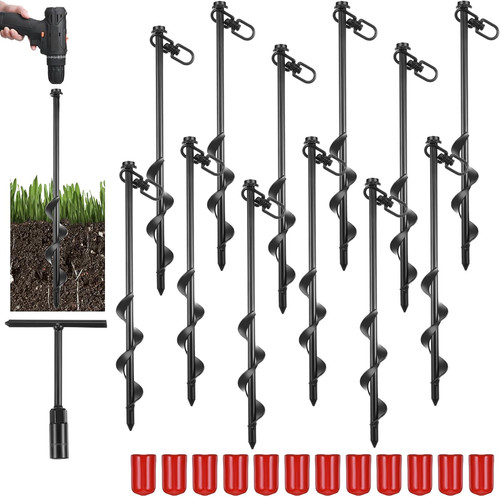 Heavy duty ground - ground, anchors