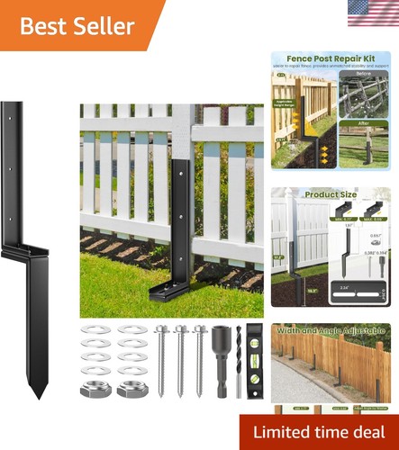 Fence post repair - fence,