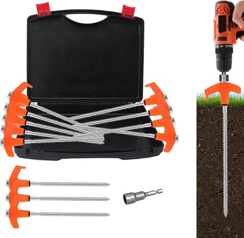 Heavy duty screw - in, tent