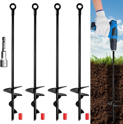 Ground anchor kit 4pack - ground,