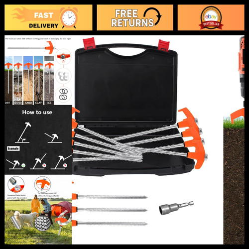 Heavy duty tent - stakes,