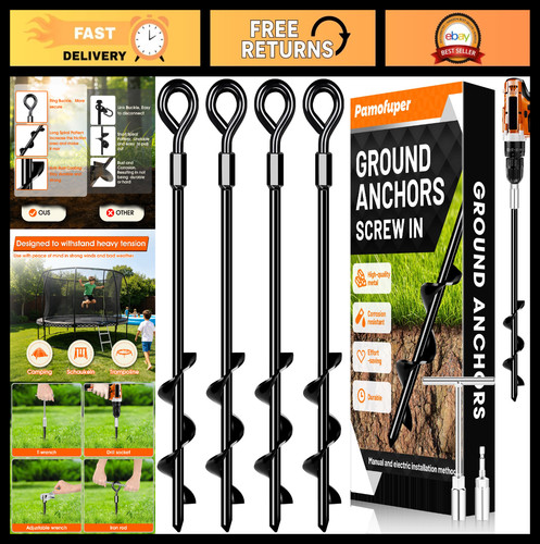 Heavy duty ground anchors for - anchors,