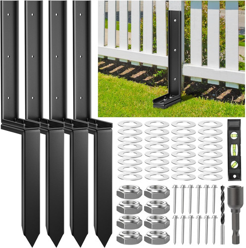 Fence post repair - repair, steel