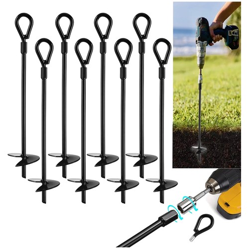 Swing set anchors 8pcs - set,